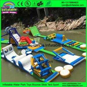Sea Inflatable water gmae slides inflatable water park for sale Giant water game