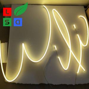 China Customized Design 6x12mm Flex LED Neon Signs Wall Mounted For Home on sale 