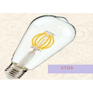 Os bulbos decorativos nostálgicos do diodo emissor de luz de D35*108mm com a lâmpada E14/E12 baseiam 2W 250LM