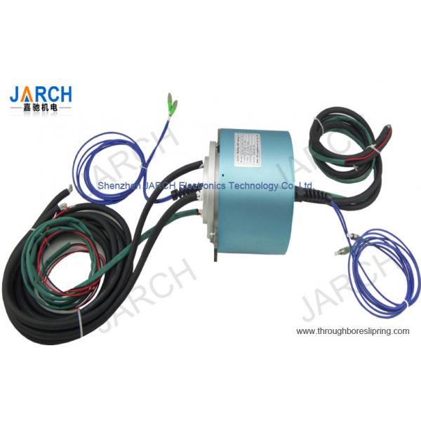 Buy cheap 2 Channel Electro Optical Slip Ring / Rotating Electrical Connector Slip Ring , 24-2A Circuits from wholesalers