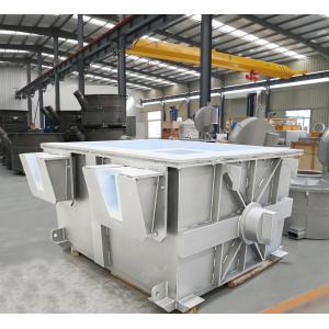 Caja de filtración industrial con temperatura máxima de 850℃, tamaño de canaleta personalizable y fuente de alimentación eléctrica para una filtración eficiente