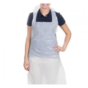 Disposable CPE Apron / Dental Apron Sleeveless With Superior Strength