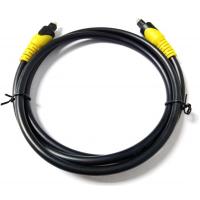 China 1M / 3FT Digital Audio Fiber Optical TOSLINK  Cable  Black Color For Multimedia System on sale