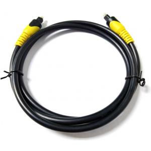 1M / 3FT Digital Audio Fiber Optical TOSLINK  Cable  Black Color For Multimedia System