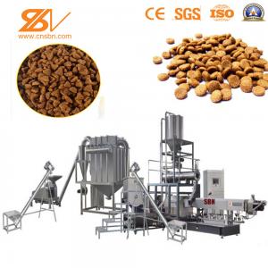 2 Screw Extruder Dog Food Production Line , Pet Food Extruder Machine