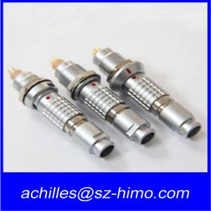 China metal 2 3 4 5 pin lemo cross connector supplier