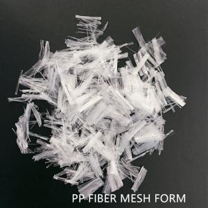 Polypropylene fiber PP fiber mesh for adding in concrete as reinforcement