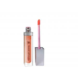 Moisturizing Semi-permanent Makeup Lip Glaze , The Color Of Lip Gloss Changed By Skin Temperature With Lights And Mirror