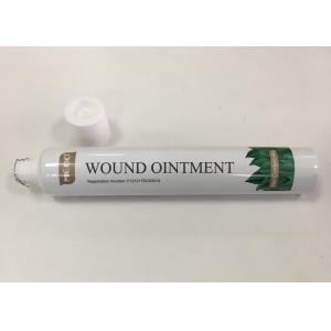 Aluminum Barrier Laminated Pharmaceutical Tube Packaging For MEBO Wound Ointment