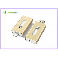 China Aluminum Alloy Compact 8GB USB Disk iflash Drive Mobile Phone OTG For PC on sale