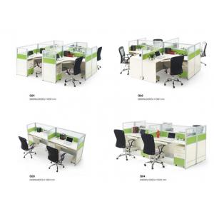 China modern 4 seater office panel partition furniture supplier