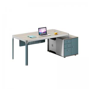 China L Shape Executive Office Table , 16mm E1 Office Computer Desk supplier