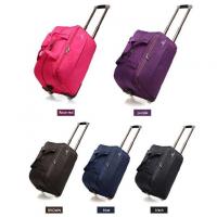 China Mens Womens General Nylon Duffel Bag Trolley With Wheels on sale