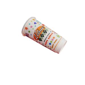 China Disposable takeaway hot drinks coffee eco-friendly custom printing logo double-layer paper cup with lid wholesale