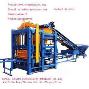 China German Concrete Block Making Machine 10-15 Turkish Block Making Machines with self-loading supplier
