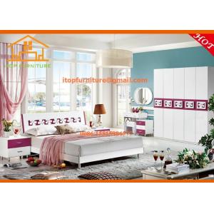 China 2016 high gloss cheap wholesale simple mdf modern home bedroom furniture sets designs wholesale