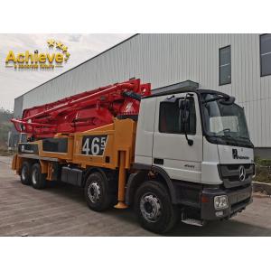 Used M46-5 Concrete Pumps Truck Mounted Light weight PUTZMEISTER M56-5RZ 2014 HOT SALE MODEL MERCEDES BENZ 4141