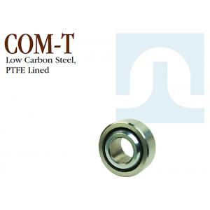 Low Carbon Steel Ball Bearings , COM - T Series Metal Ball Bearings PTFE Lined