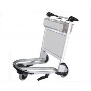 Unfolding 4 Wheels Hand Cart Airport Luggage Trolley