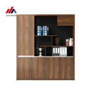 China MFC Wood President Office Background Bookcase Display Shelf for Deluxe Furniture supplier