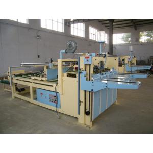 Manual Type Semi Auto Folder Gluer Machine 60 Sheets/ Min High Speed