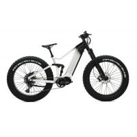 China Alloy Suspension Frame Fat Tire Bike , Pedal Assist Fat Bike Mid Drive Motor on sale