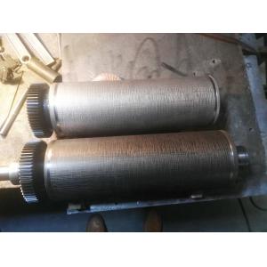 Steel-To-Steel Concave-Convex Aluminum Foil Paper Counter-Pressure Roller