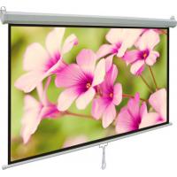 China Light weight  Manual wall mount projection screens 60 x 60 With Auto-locking System on sale