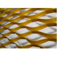 China Powder Coated Aluminium Expanded Metal Mesh 1*2m For Building Cladding Facade on sale