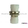 Brass Small D Type Optical Fiber Adapter With Ceramic Sleeve For FC Pigtail