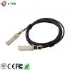 China Passive Copper DAC Direct Attached Twinax Cable 40G QSFP+ To QSFP+ 0.02 Watt wholesale