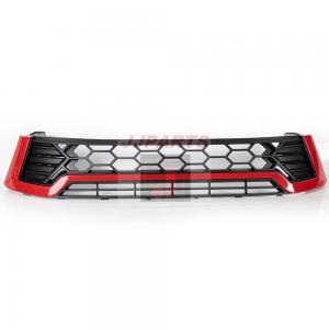 2015 2018 Hilux Revo Parts Red LED Front Toyota Hilux Mesh Grill
