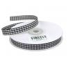 China 100% Polyester Double Faced Ribbon , Smooth Surface Gingham Check Ribbon wholesale