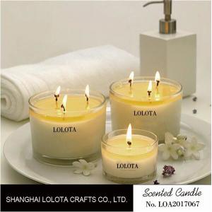 High End Home Scented Candles , Soy Tealight Candles Personalized Various Design