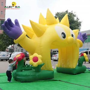 China Commercial Promotional Custom Inflatable Advertising Sunflower Inflatable Arch supplier