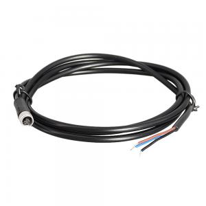 PVC Jacket IP67 Waterproof Cable Assemblies M16 4 Pin Circular Connector Type