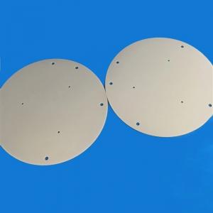 China Round Alumina Ceramic Plate Industrial High Alumina Substrate supplier