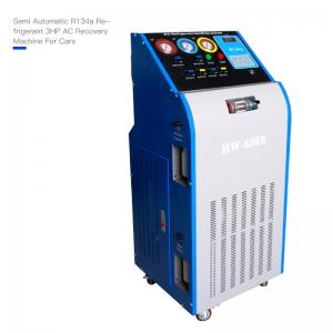 China 1000G/Min Car AC Service Station R134a Refrigerant Recovery Machine supplier