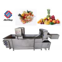 China Automatic Air Bubble Vegetable And Fruit Washing Machine For Food Processing Industry on sale