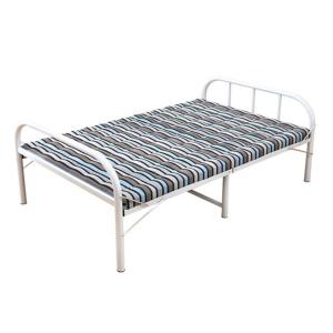 China Sola cama del metal robusto portátil del capítulo con el desgaste del colchón - ISO9001 resistente supplier
