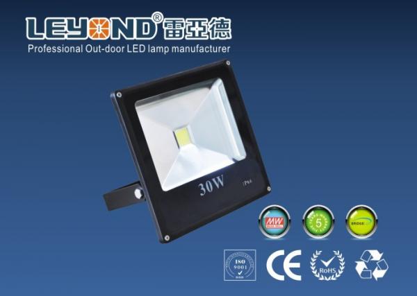 Outdoor Lighting 80W Waterproof LED Flood Lights With Bridgelux Chip CE RoHS