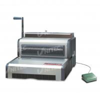 China CE Electric Wire Binder Machine 297mm Binding Width For Calendar / Documents WB-2410E on sale