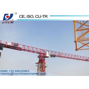 65m Jib Length Hydraulic Self Erecting 12ton Flat Top Tower Crane Price