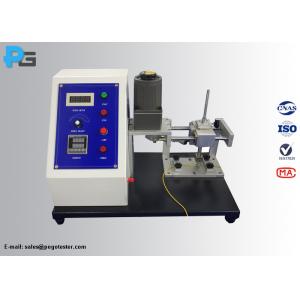 ISO6722-1 Motor-Driven Scrape Abrasion Test Apparatus for Testing Auto Cables