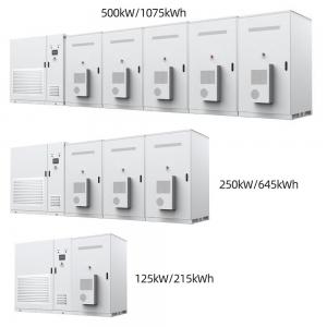 Lithium Ion Battery Charging Cabinet 125kW 250kW 500kW Lithium-Ion Phosphate Battery