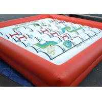 China Amazing Inflatable Outdoor Games Snakes And Ladders Playing With Foam Dice on sale