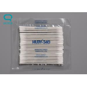 Medical Grade Sterile Cotton Swab For Cleaning Precision Equipment 