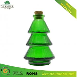 China 90ml Christmas Tree Glass Bottle Special-shape Glass Aroma Bottle supplier