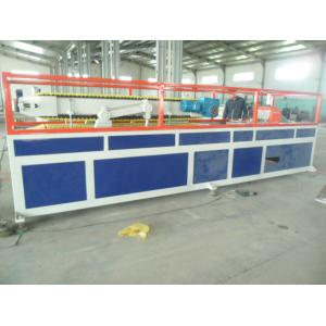 China PP PE PVC WPC Profile Production Line With Double Screw Extruder supplier