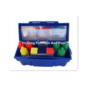 China 6 Bottles Swimming Pool Cleaning Products Test Kit For Estimating Acid supplier